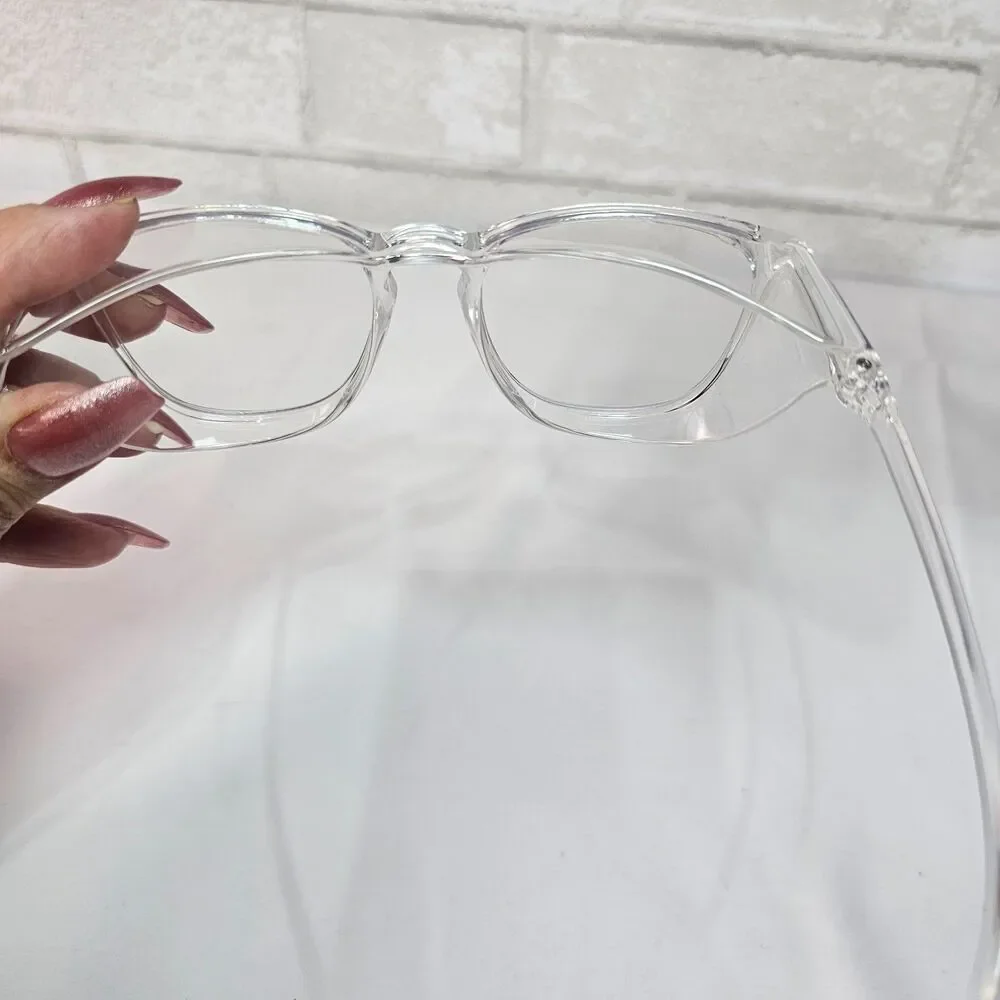 JOORTI Clear Safety Glasses Small ANSI Z87 Protective Eyewear NIB